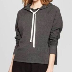 NWT COLSIE Gray Lightweight sweater Hoodie Pullover Size XS